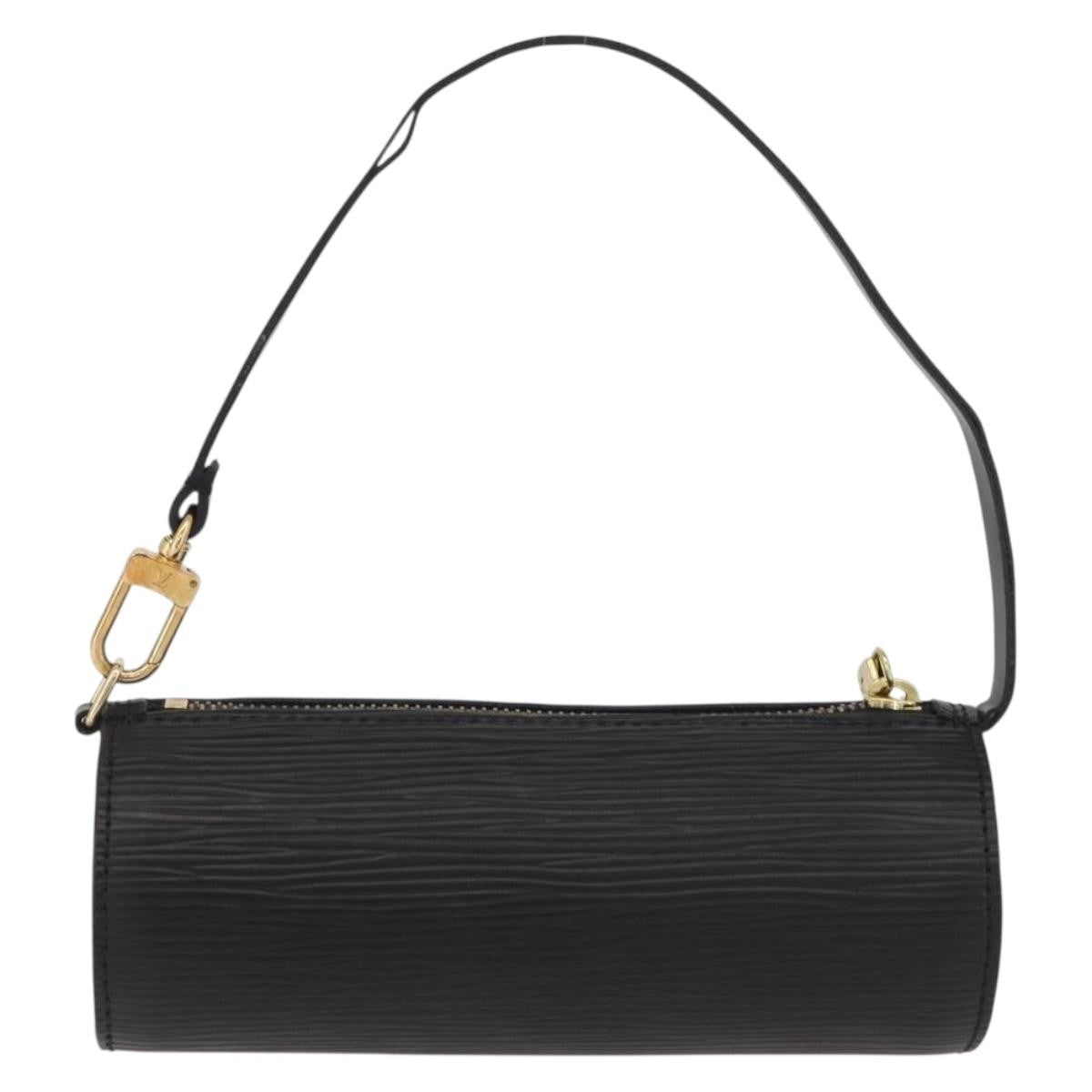Louis Vuitton Soufflot Pochette Epi Leather Black Leather Clutche & Pouche Bag (Pre-Owned)