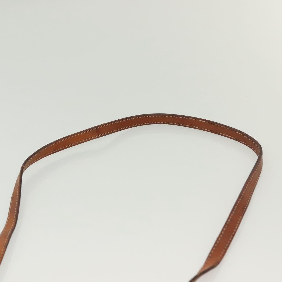 Celine Vintage Macadam Shoulder Bag Canvas And Leather Beige Canvas Bag (Pre-Owned)