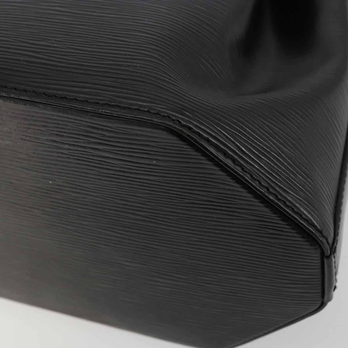 Louis Vuitton Vintage Sac D'epaule Handbag Epi Leather Black Leather Shoulder Bag Bag (Pre-Owned)