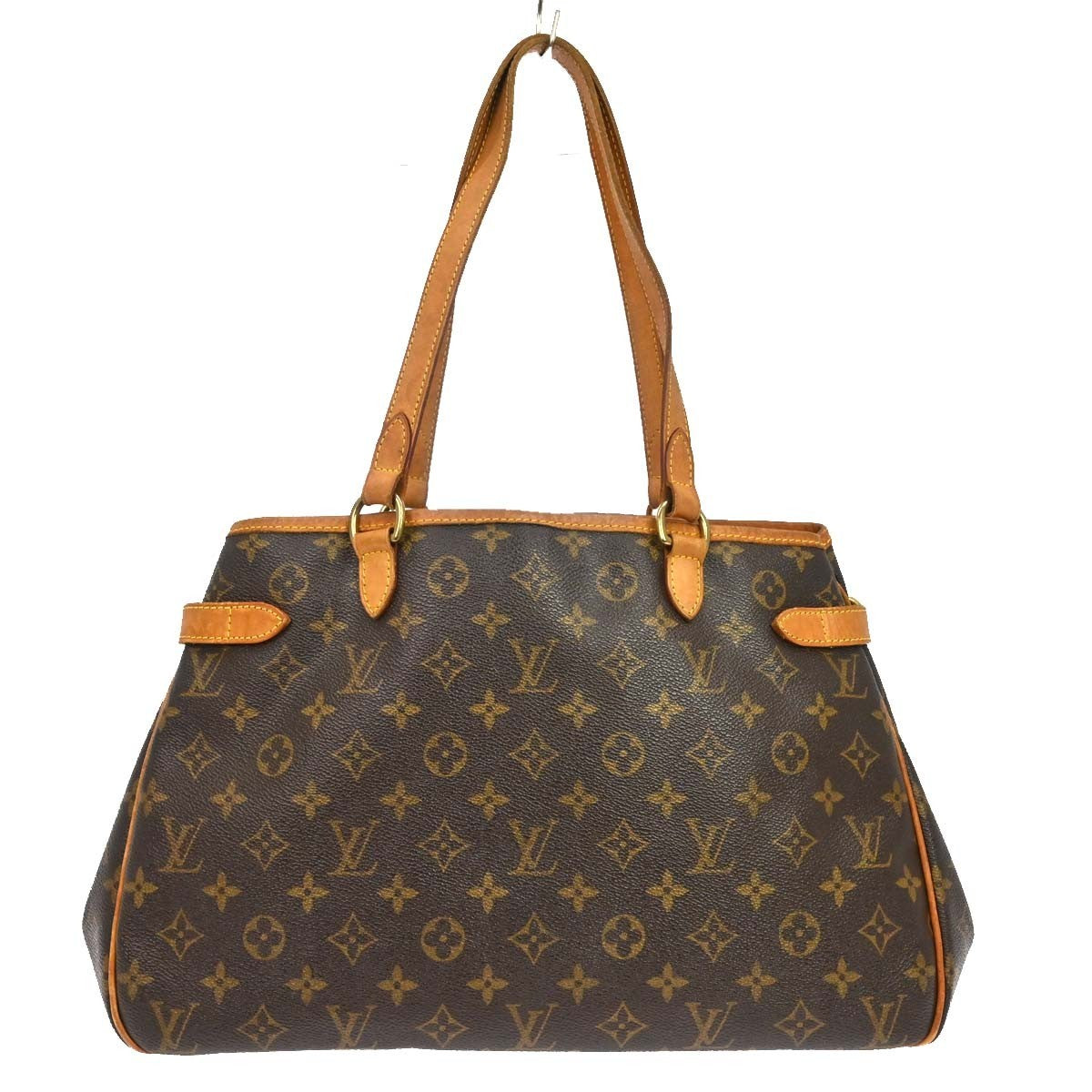 Louis Vuitton Batignolles Handbag Monogram Canvas Brown Canvas Shoulder Bag Bag (Pre-Owned)