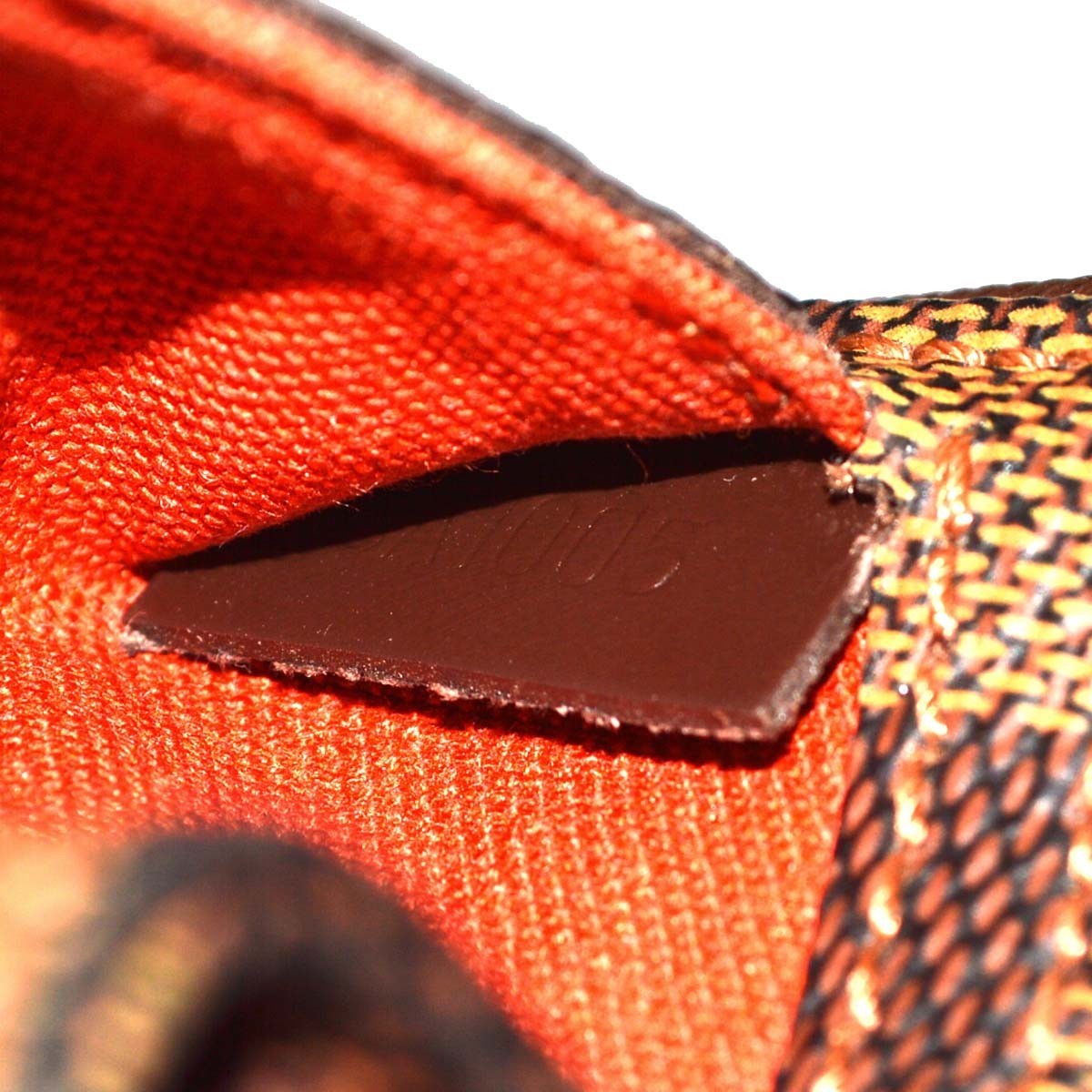 Louis Vuitton Geronimos Waist Bag Damier Brown Canvas Shoulder Bag Bag (Pre-Owned)