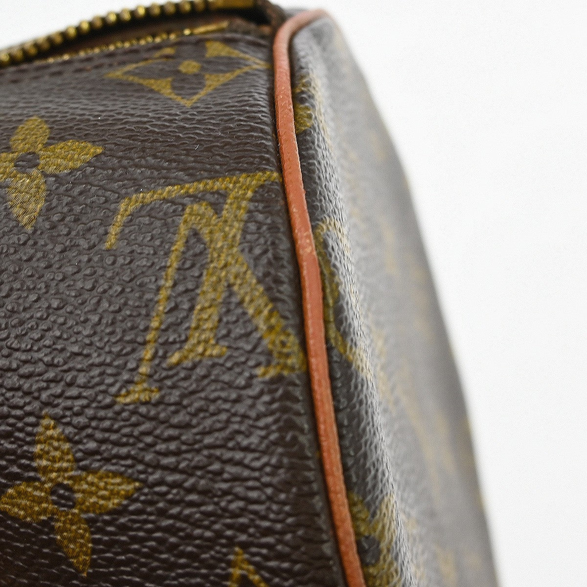Louis Vuitton Papillon Handbag Monogram Canvas Brown Canvas Handbag (Pre-Owned)