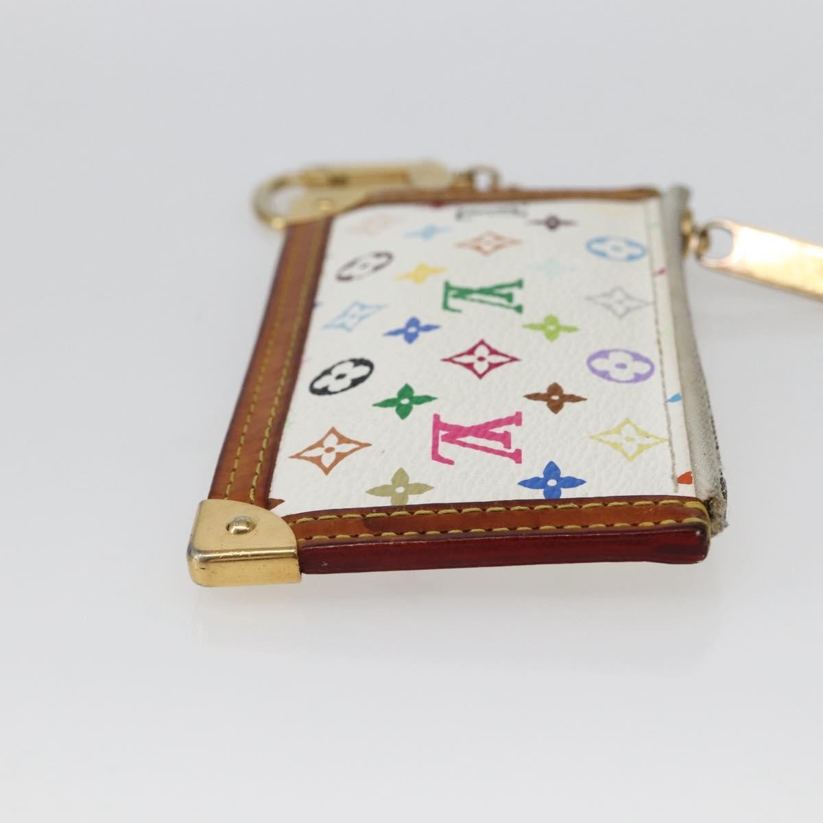 Louis Vuitton Pochette Clés Monogram Canvas Multicolour Canvas Wallets Accessory (Pre-Owned)