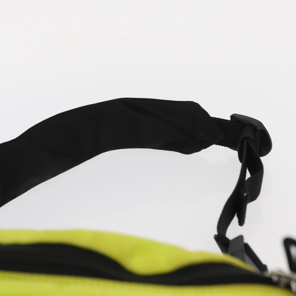 Balenciaga Explorer Belt Bag Nylon Yellow Nylon Shoulder Bag Bag (Pre-Owned)