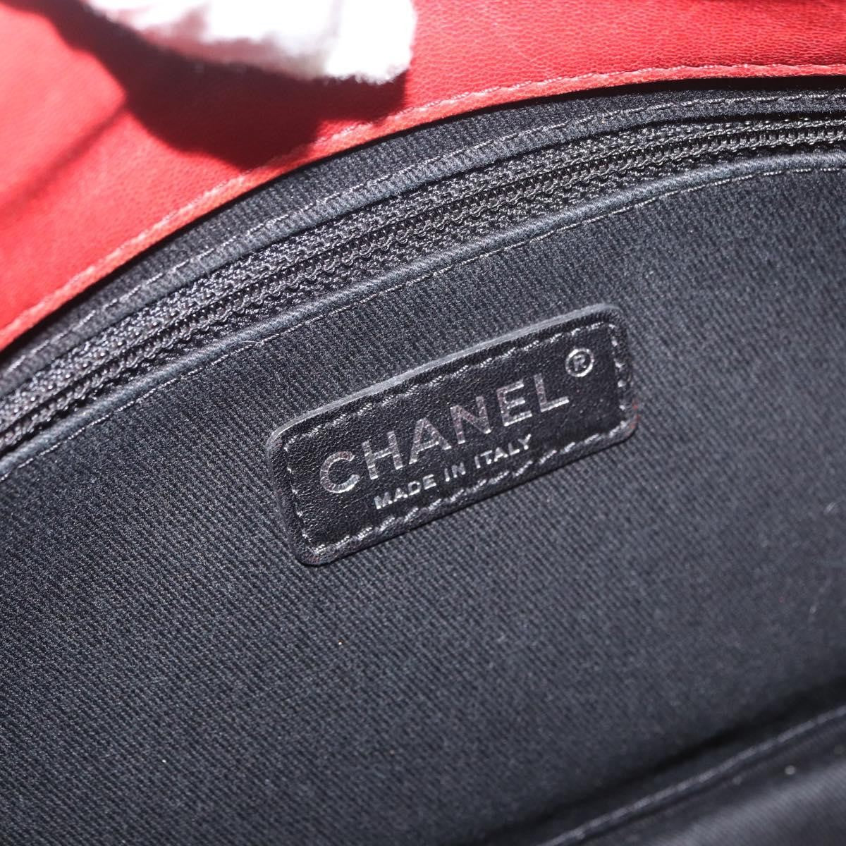 Chanel 2.55 Shoulder Bag Leather Red Leather Handbag (Pre-Owned)