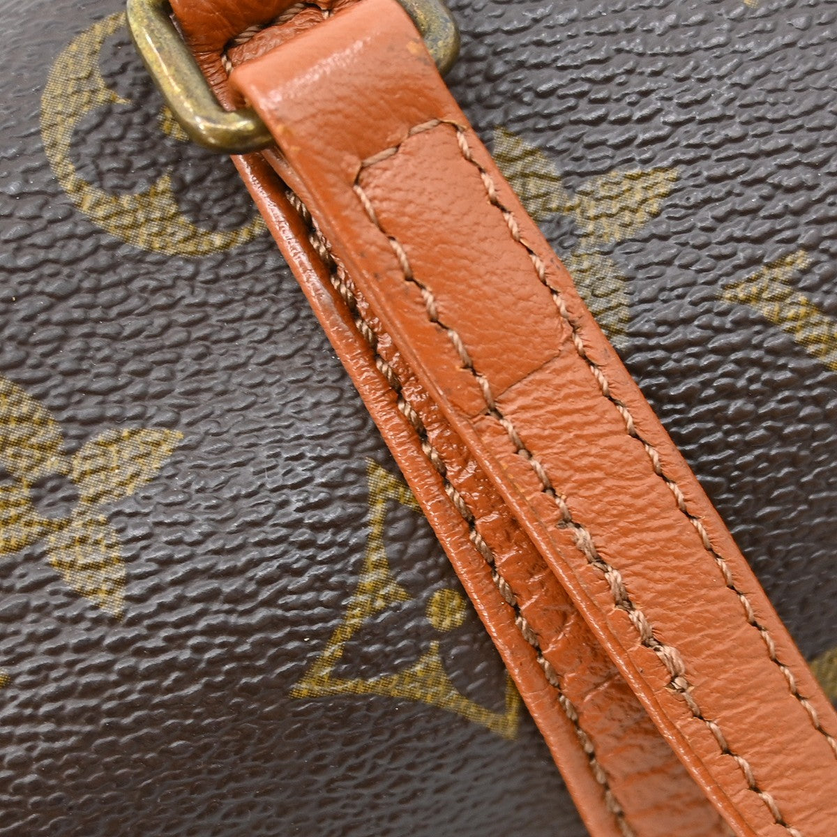 Louis Vuitton Papillon Handbag Monogram Canvas Brown Canvas Handbag (Pre-Owned)