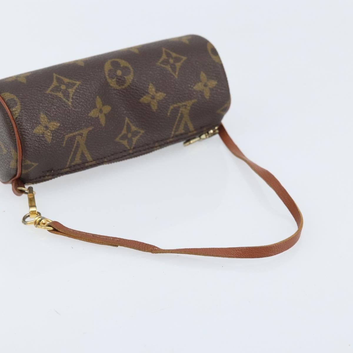 Louis Vuitton Papillon Pochette Monogram Canvas Brown Canvas Clutche & Pouche Bag (Pre-Owned)