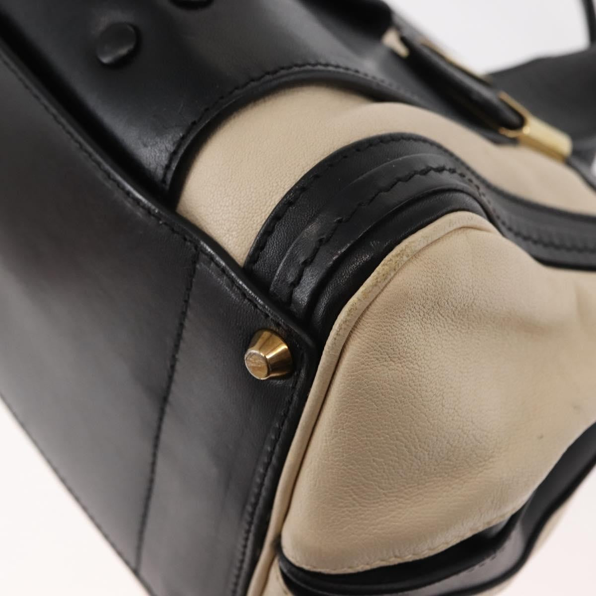 Chloe Alice Satchel Leather White Leather Handbag (Pre-Owned)