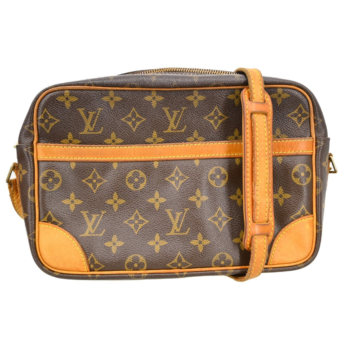 Louis Vuitton Trocadero Handbag Monogram Canvas Brown Canvas Shoulder Bag Bag (Pre-Owned)