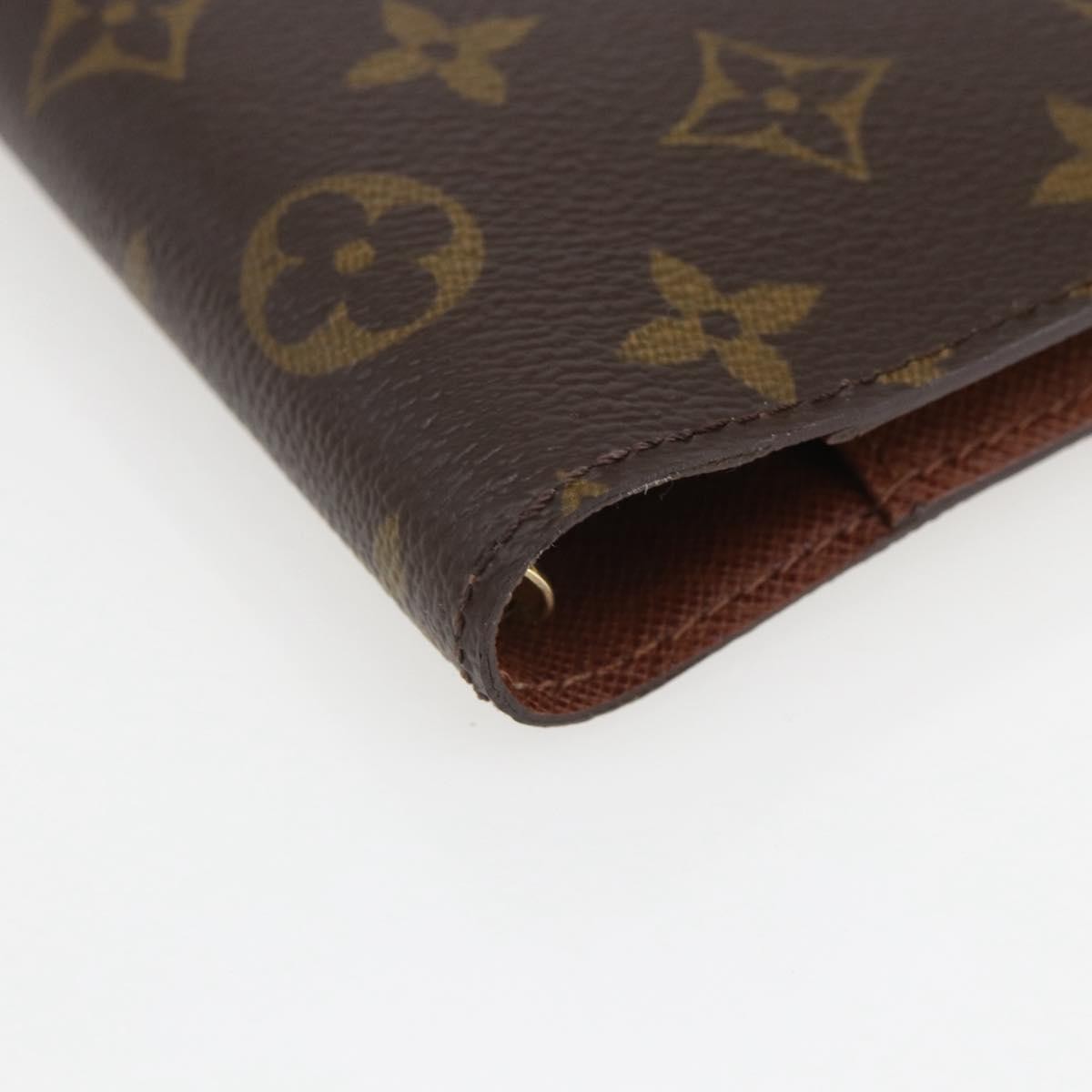 Louis Vuitton Agenda Cover Monogram Panda Brown Canvas Wallets Accessory (Pre-Owned)