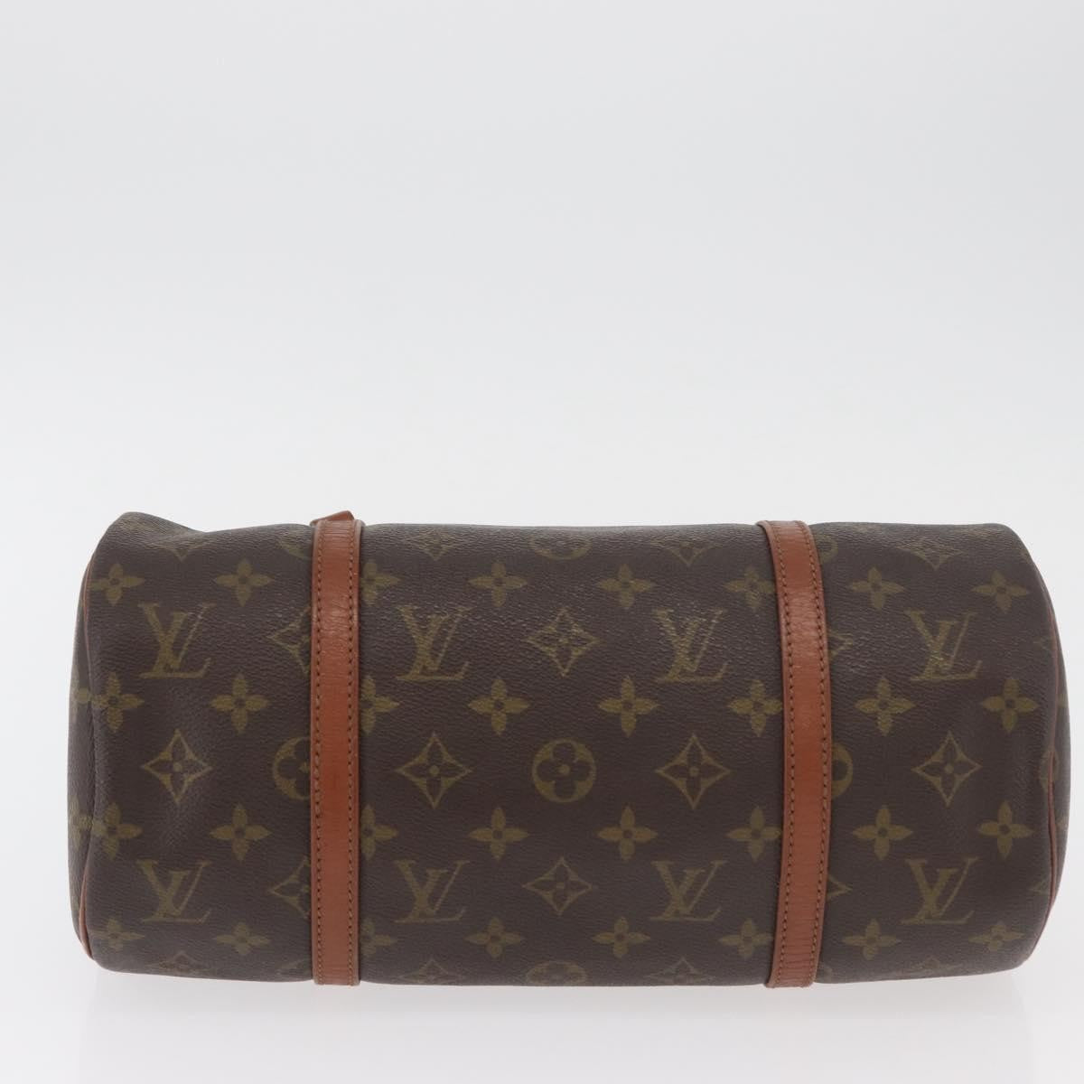 Louis Vuitton Papillon Handbag Monogram Canvas Brown Canvas Handbag (Pre-Owned)