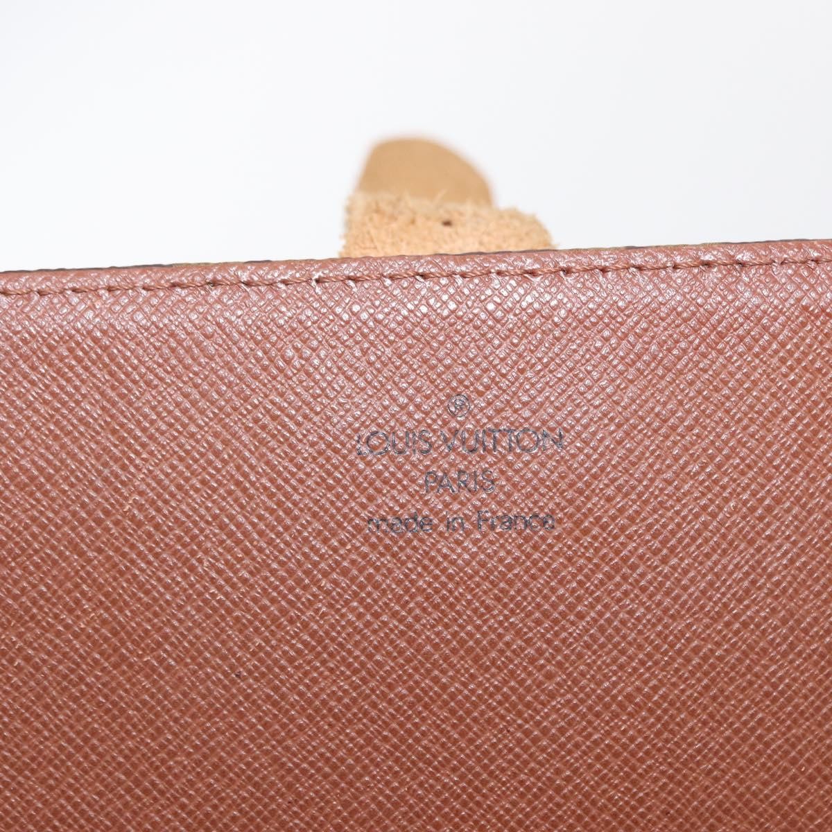 Louis Vuitton Cartouchiere Handbag Monogram Canvas Brown Canvas Shoulder Bag Bag (Pre-Owned)