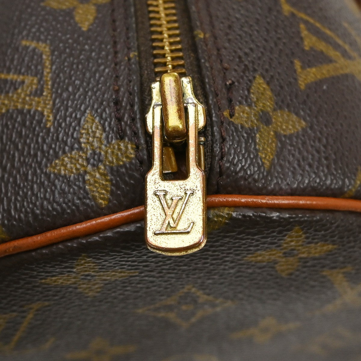 Louis Vuitton Papillon Handbag Monogram Canvas Brown Canvas Handbag (Pre-Owned)