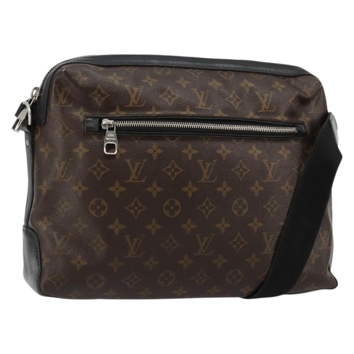 Louis Vuitton Torres Handbag Macassar Monogram Canvas Brown Canvas Shoulder Bag Bag (Pre-Owned)