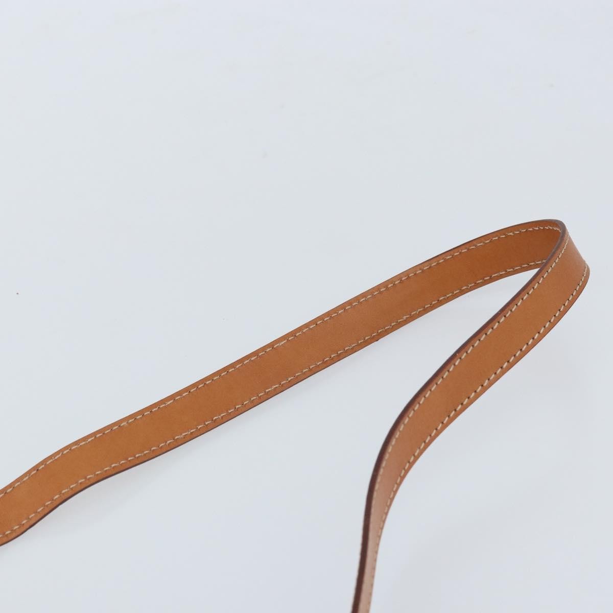 Celine Vintage Macadam Handbag Canvas And Leather Brown Canvas Handbag (Pre-Owned)