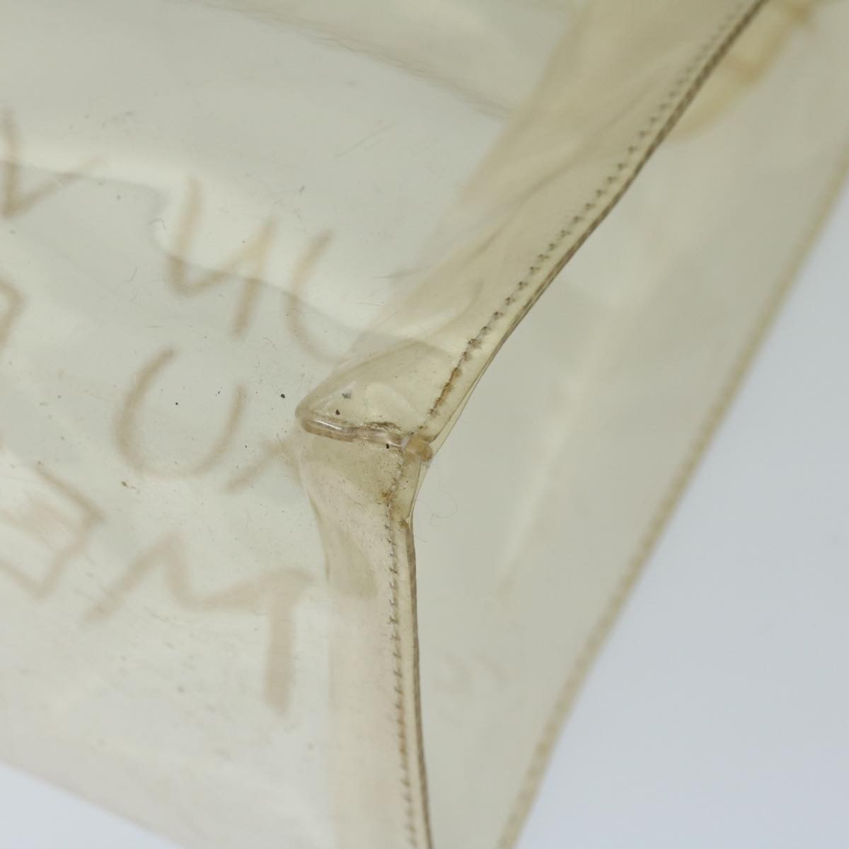 Hermes Kelly Souvenir Bag Vinyl Clear Plastic Handbag (Pre-Owned)