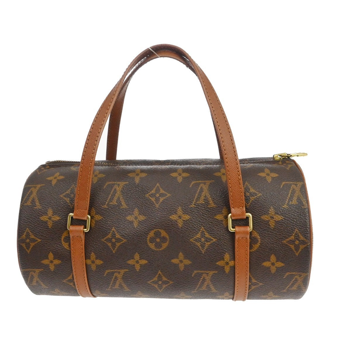 Louis Vuitton Papillon Handbag Monogram Canvas Brown Canvas Handbag (Pre-Owned)