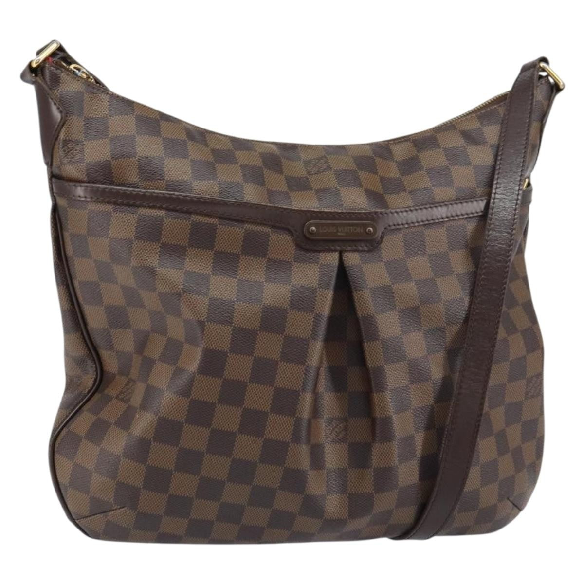 Louis Vuitton Bloomsbury Handbag Damier Brown Canvas Handbag (Pre-Owned)