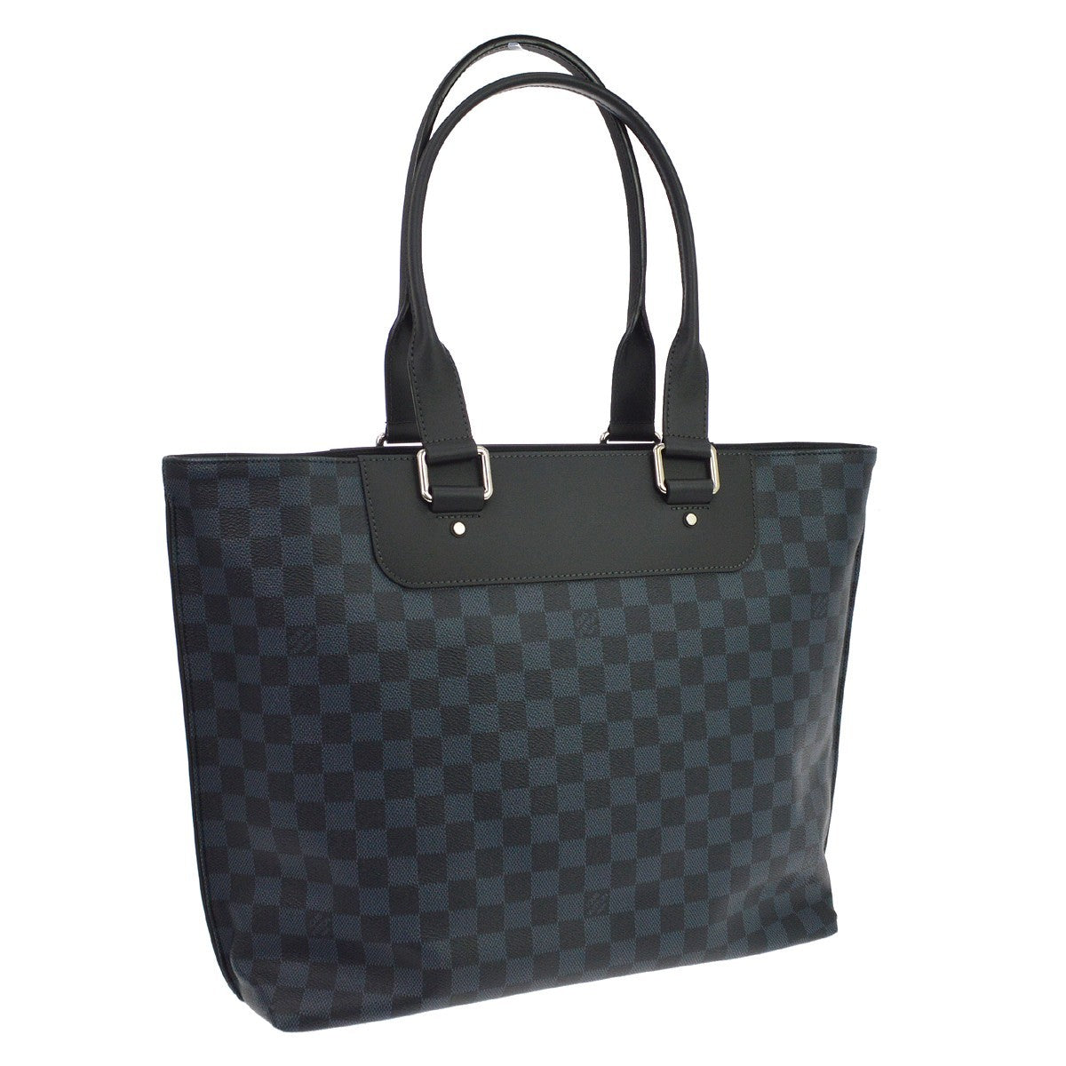Louis Vuitton Cabas Voyage Damier Cobalt Navy Canvas Tote Bag Bag (Pre-Owned)