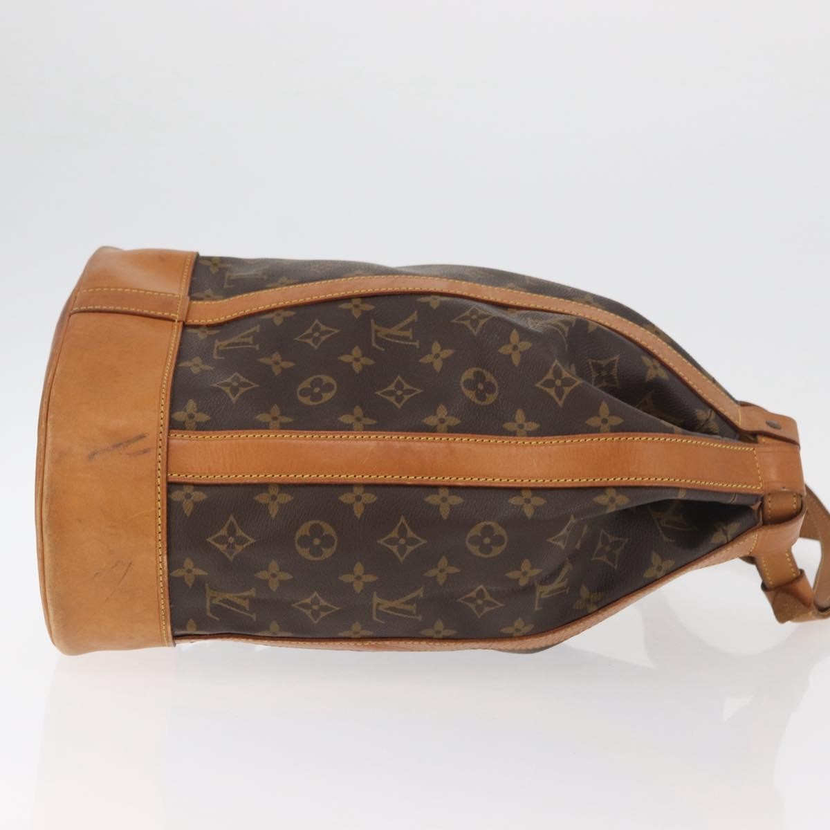 Louis Vuitton Randonnee Backpack Monogram Canvas Brown Canvas Shoulder Bag Bag (Pre-Owned)