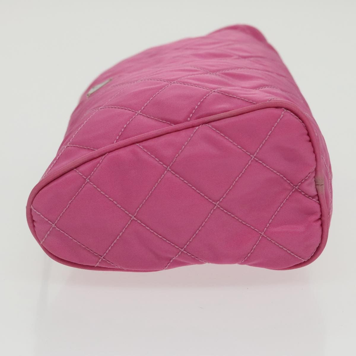 Prada Toiletry Pouch Tessuto Pink Nylon Clutche & Pouche Bag (Pre-Owned)