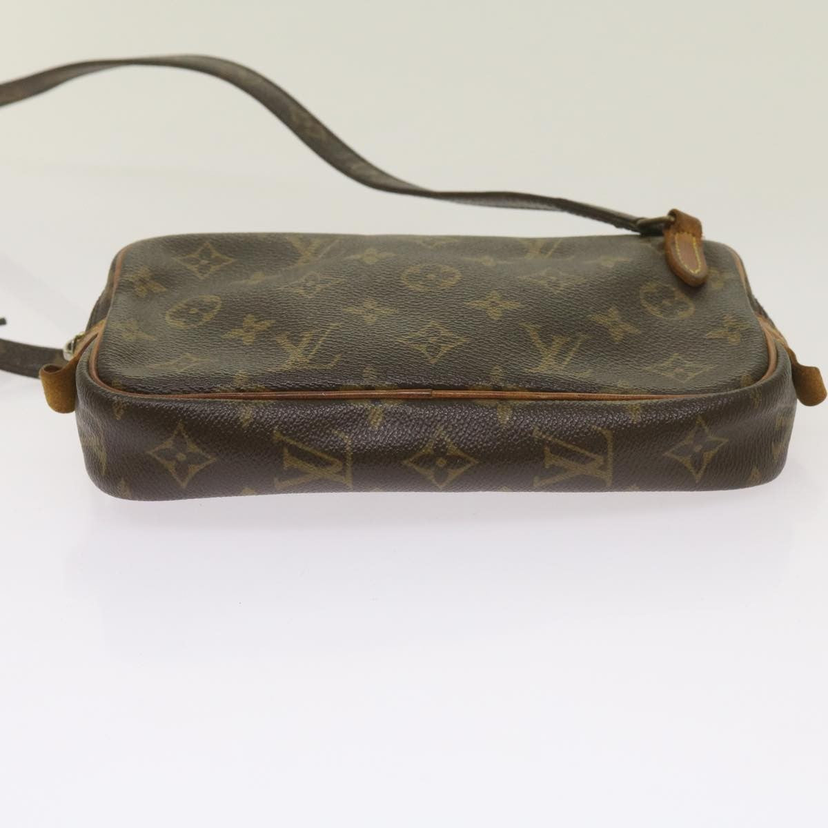 Louis Vuitton Pochette Marly Bandouliere Bag Monogram Canvas Brown Canvas Shoulder Bag Bag (Pre-Owned)