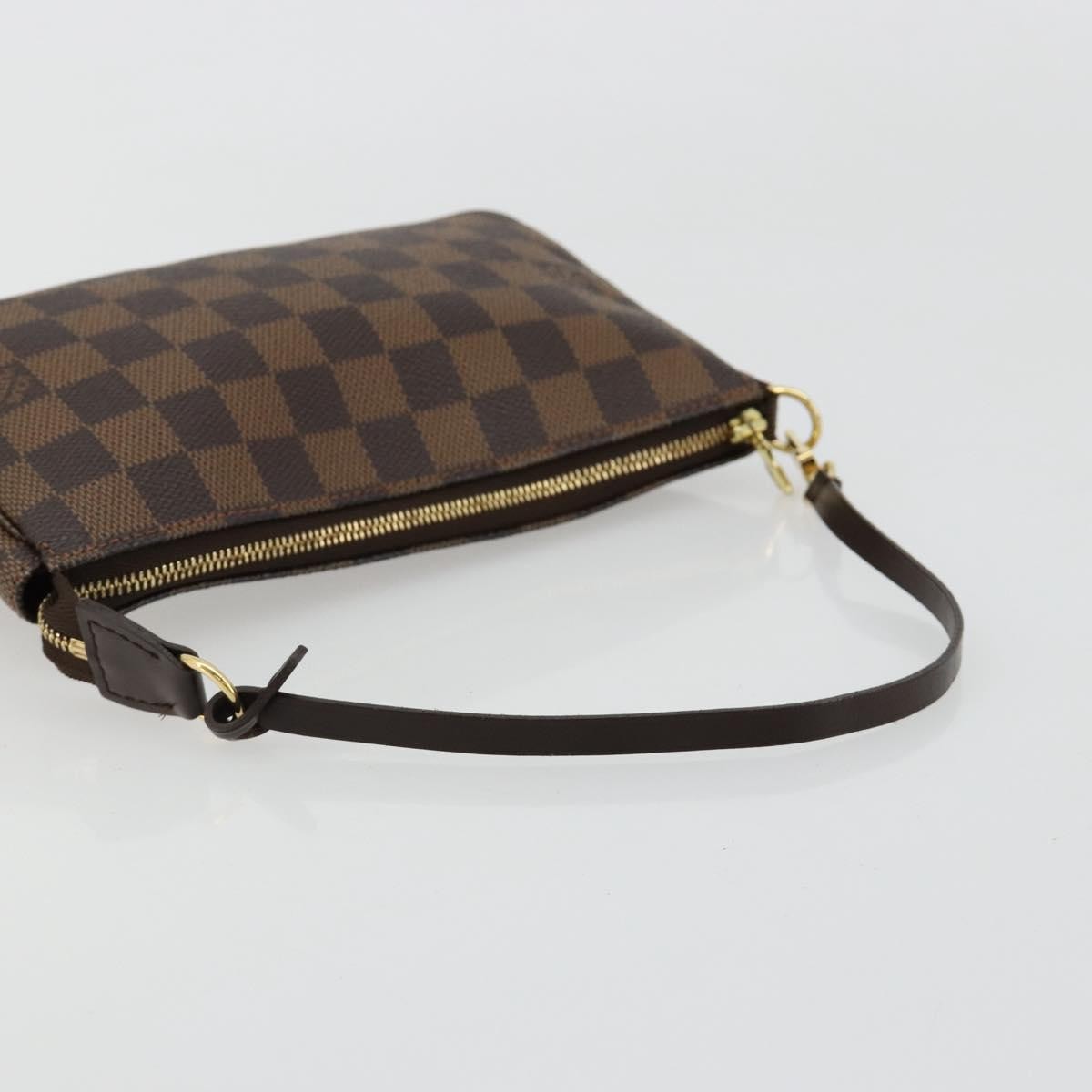 Louis Vuitton Pochette Accessoires Nm Damier Brown Canvas Clutche & Pouche Bag (Pre-Owned)