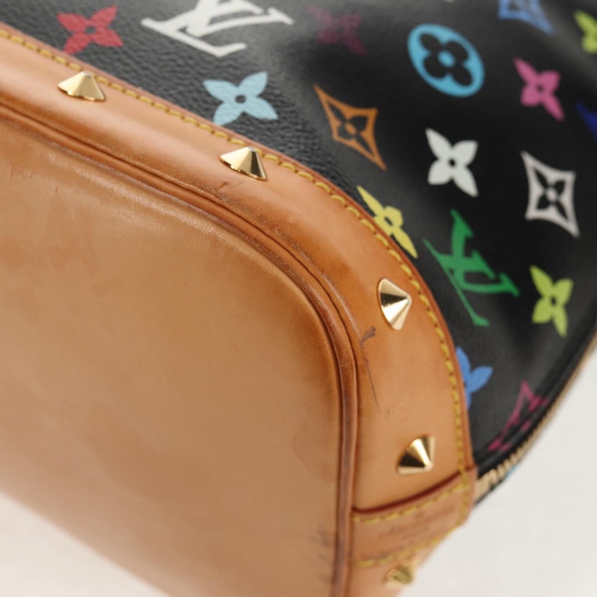 Louis Vuitton Alma Handbag Monogram Multicolor Multicolour Canvas Handbag (Pre-Owned)
