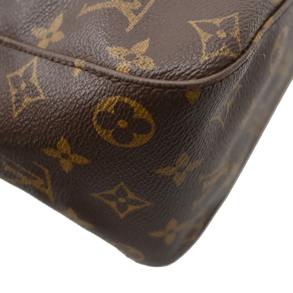 Louis Vuitton Monogram Looping Handbag Monogram Canvas Brown Canvas Shoulder Bag Bag (Pre-Owned)