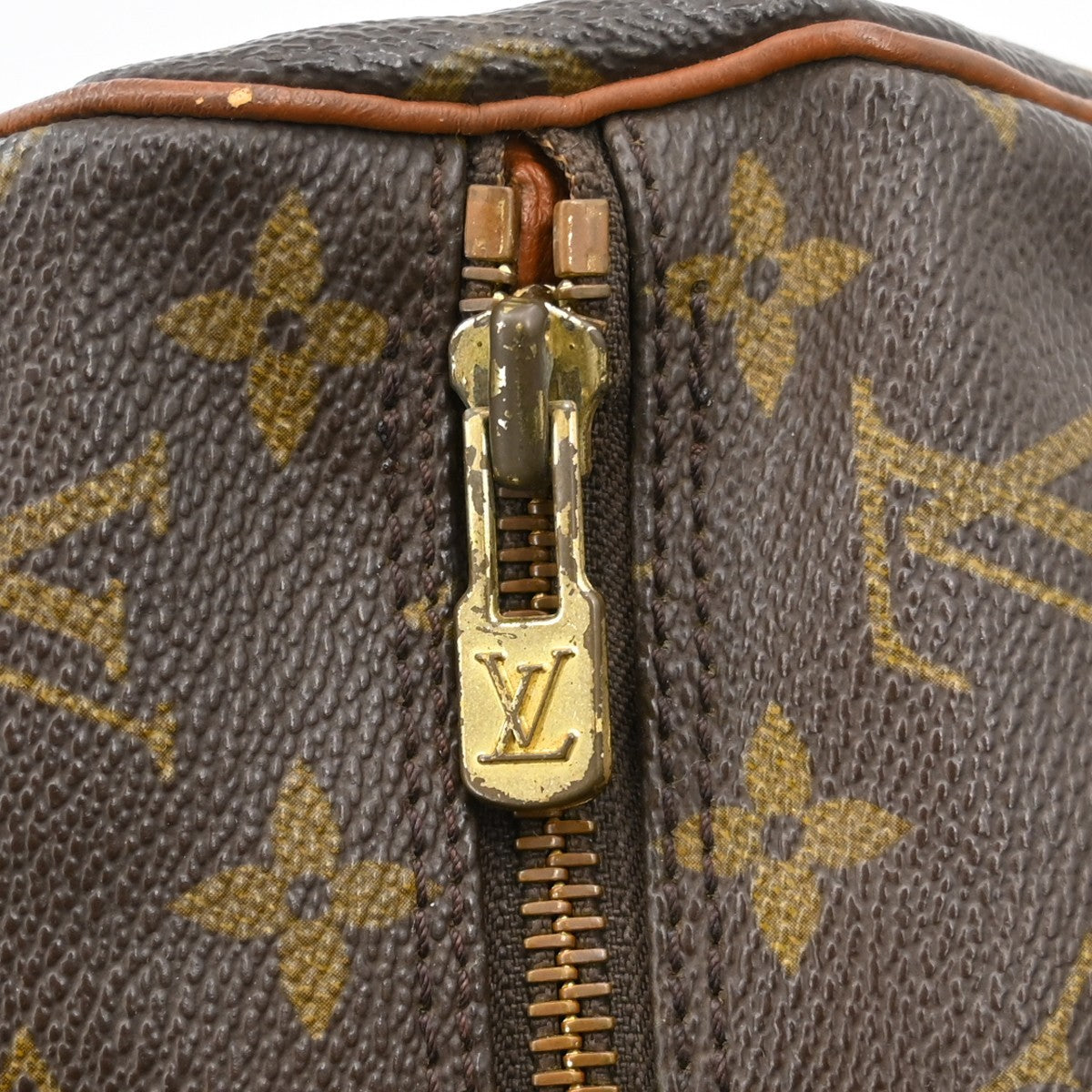 Louis Vuitton Papillon Handbag Monogram Canvas Brown Canvas Handbag (Pre-Owned)