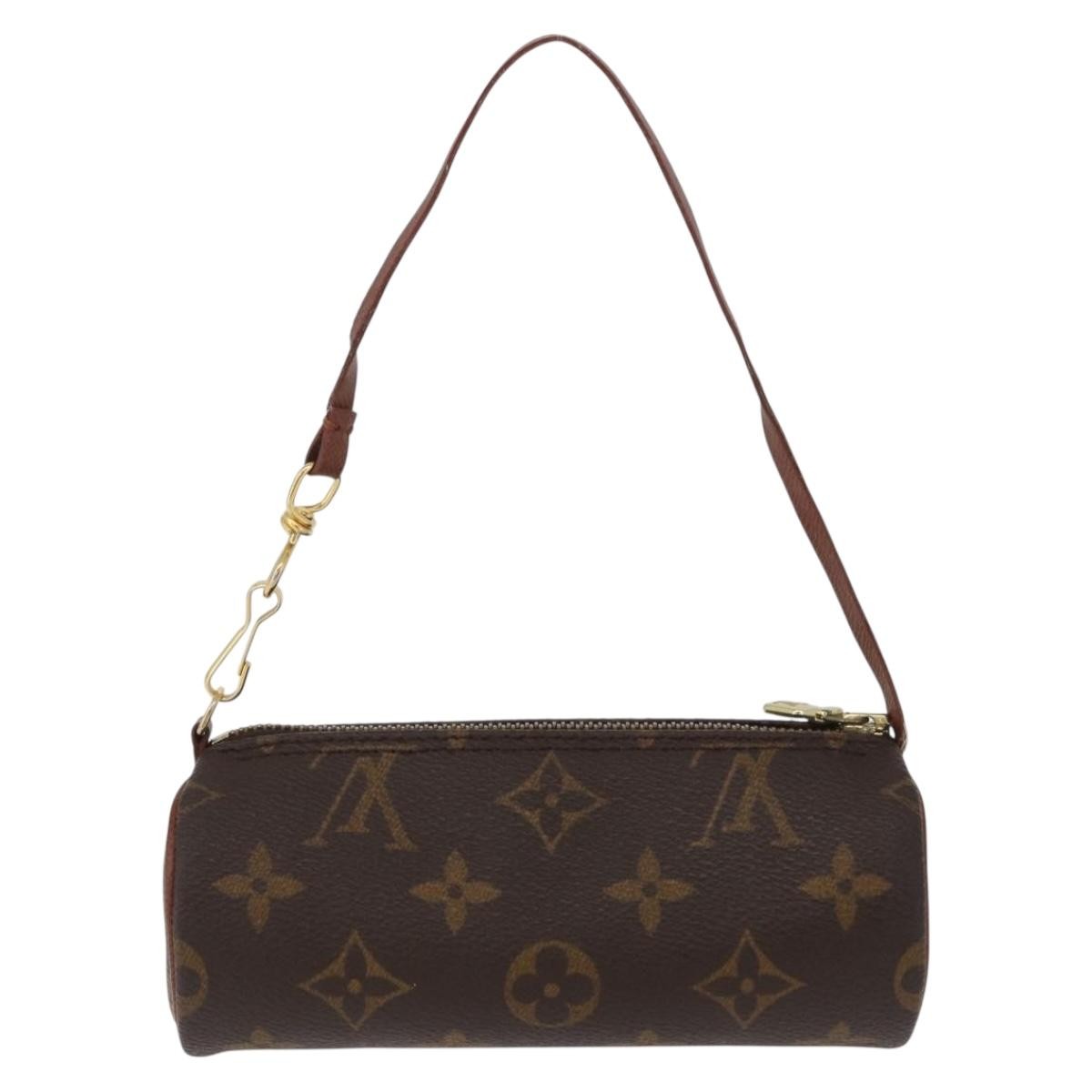 Louis Vuitton Papillon Pochette Monogram Canvas Brown Canvas Clutche & Pouche Bag (Pre-Owned)