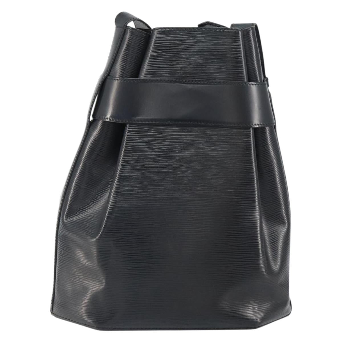 Louis Vuitton Vintage Sac D'epaule Handbag Epi Leather Black Leather Shoulder Bag Bag (Pre-Owned)