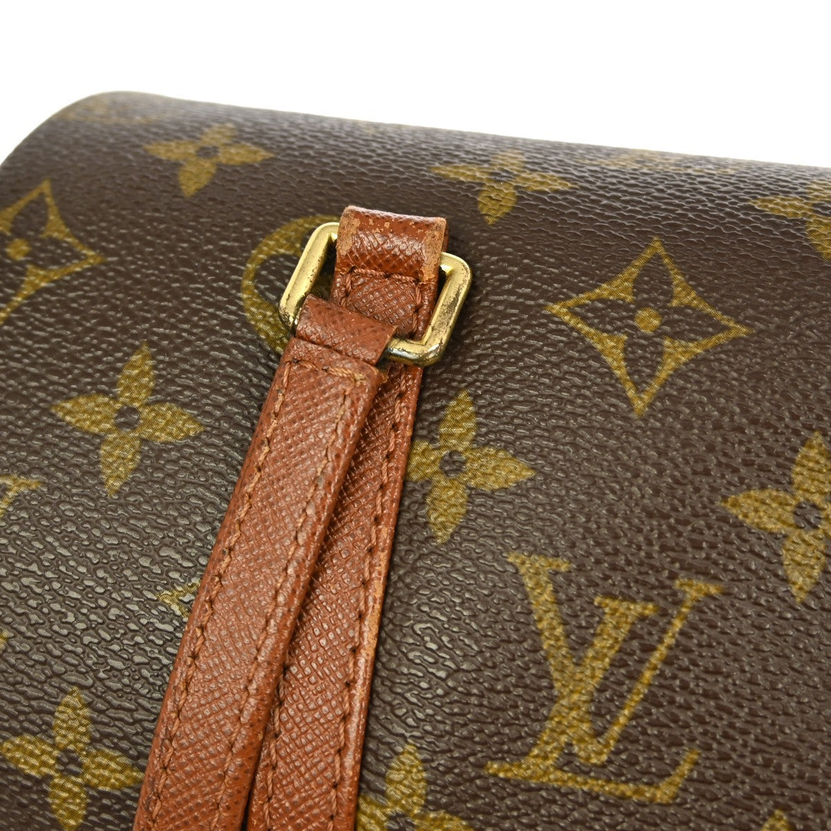 Louis Vuitton Papillon Handbag Monogram Canvas Brown Canvas Handbag (Pre-Owned)