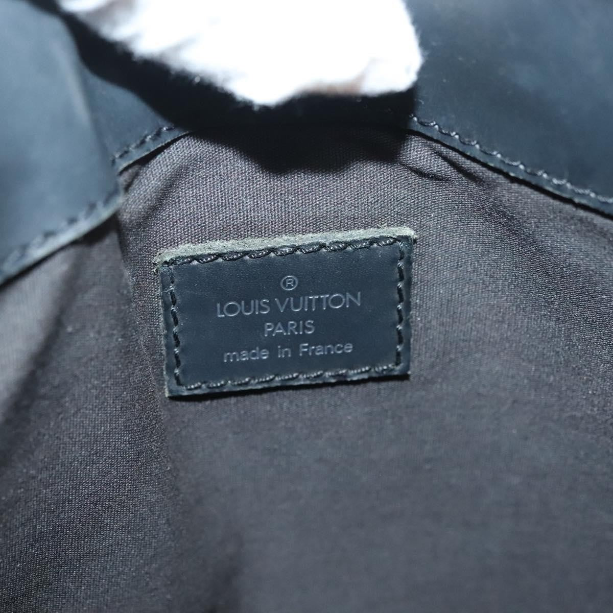 Louis Vuitton Mandara Handbag Epi Leather Black Leather Shoulder Bag Bag (Pre-Owned)