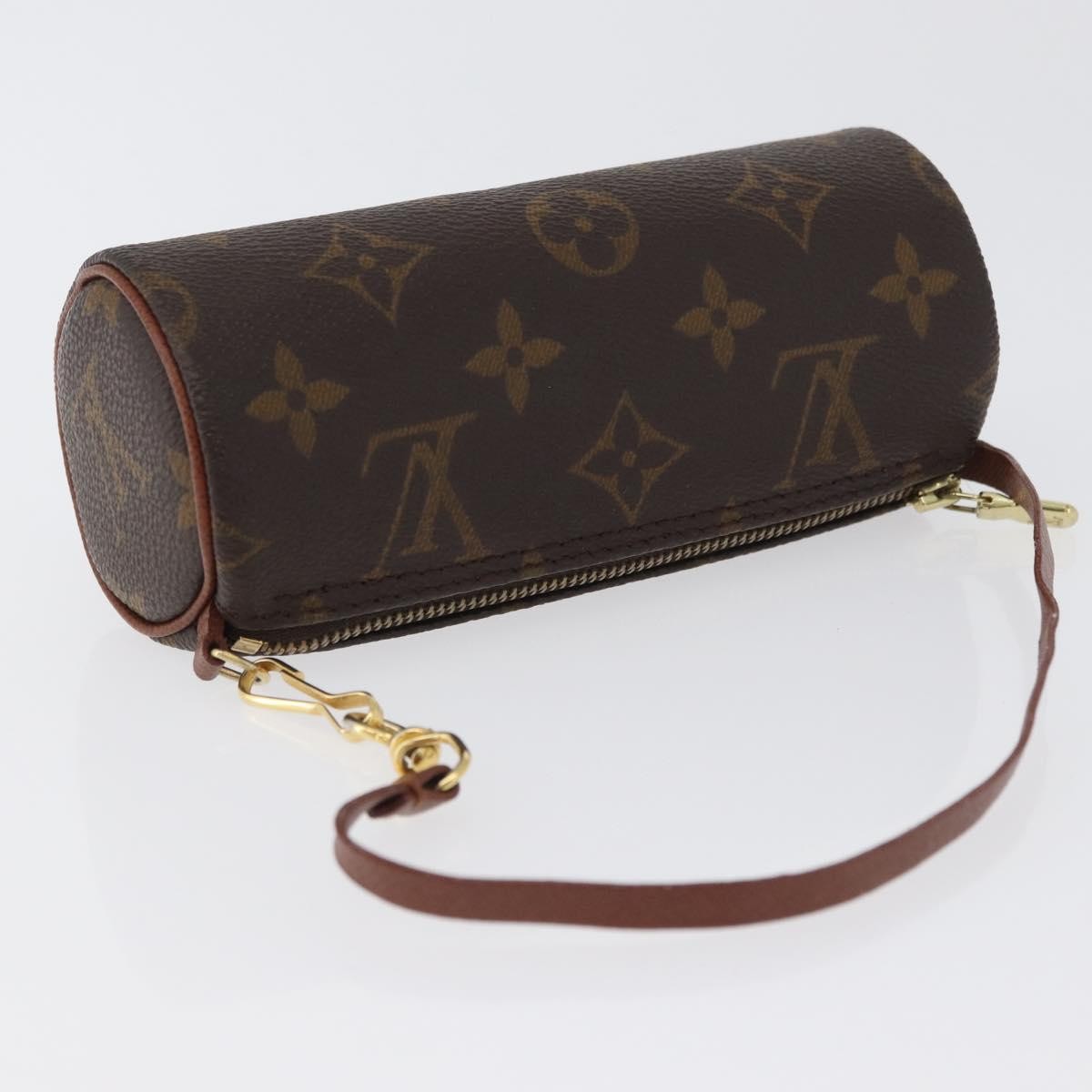 Louis Vuitton Papillon Pochette Monogram Canvas Brown Canvas Clutche & Pouche Bag (Pre-Owned)