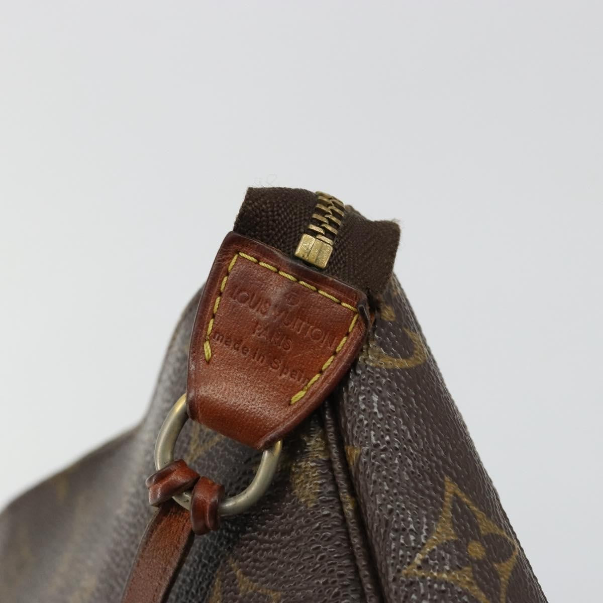Louis Vuitton Pochette Accessoires Nm Monogram Canvas Brown Canvas Clutche & Pouche Bag (Pre-Owned)