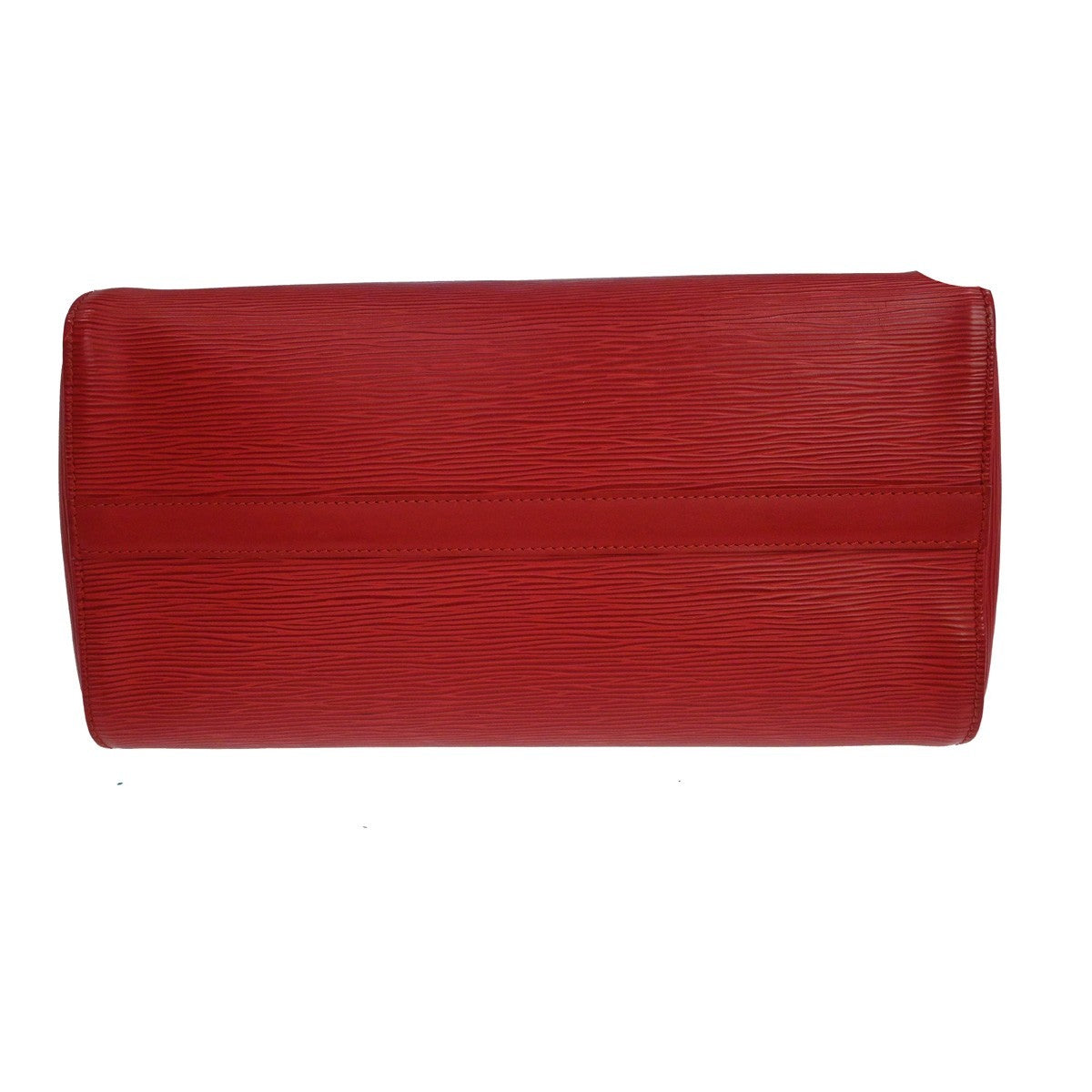 Louis Vuitton Speedy Handbag Epi Leather Red Leather Handbag (Pre-Owned)