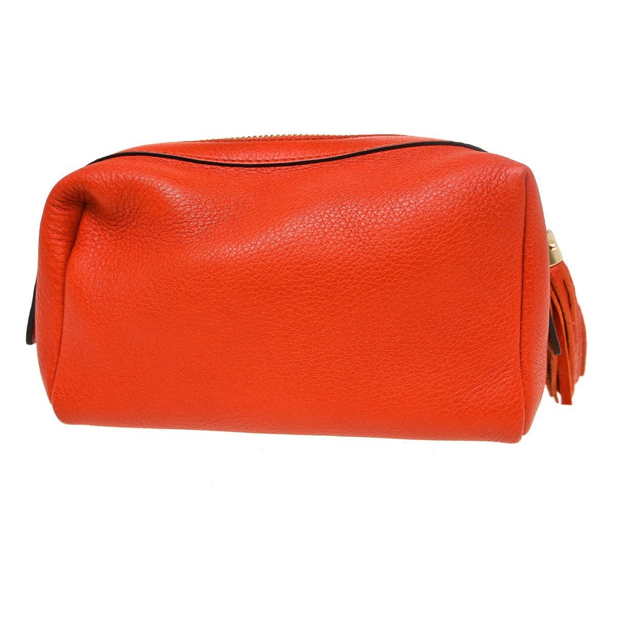 Gucci Pochette Leather Red Leather Clutche & Pouche Bag (Pre-Owned)