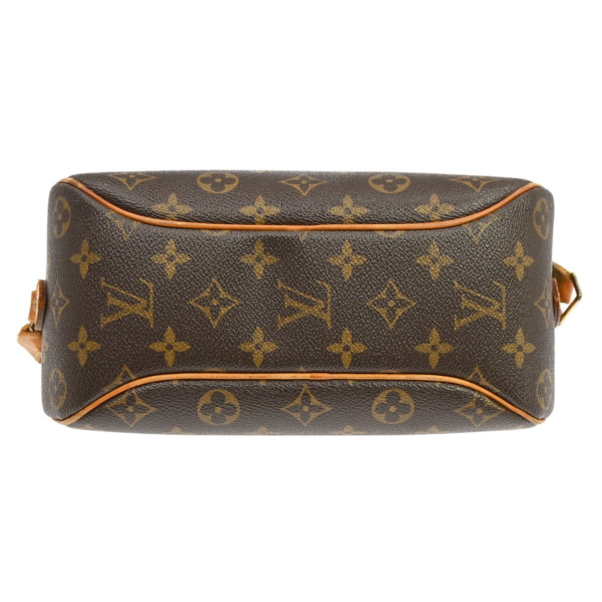 Louis Vuitton Blois Handbag Monogram Canvas Brown Canvas Shoulder Bag Bag (Pre-Owned)
