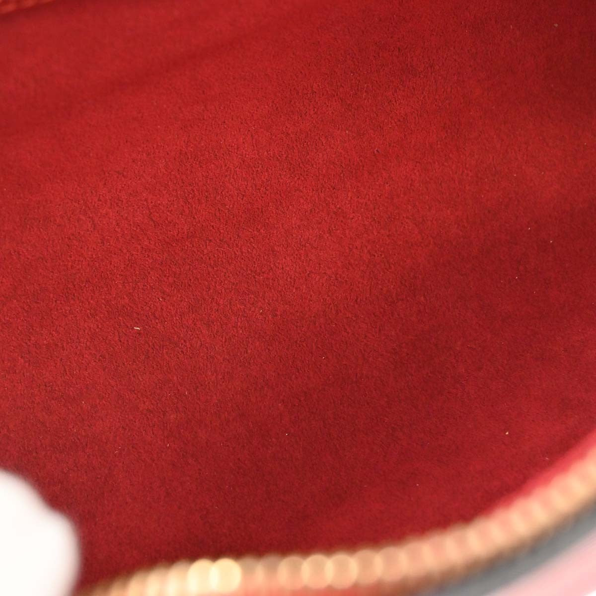 Louis Vuitton Soufflot Handbag Epi Leather Red Leather Handbag (Pre-Owned)