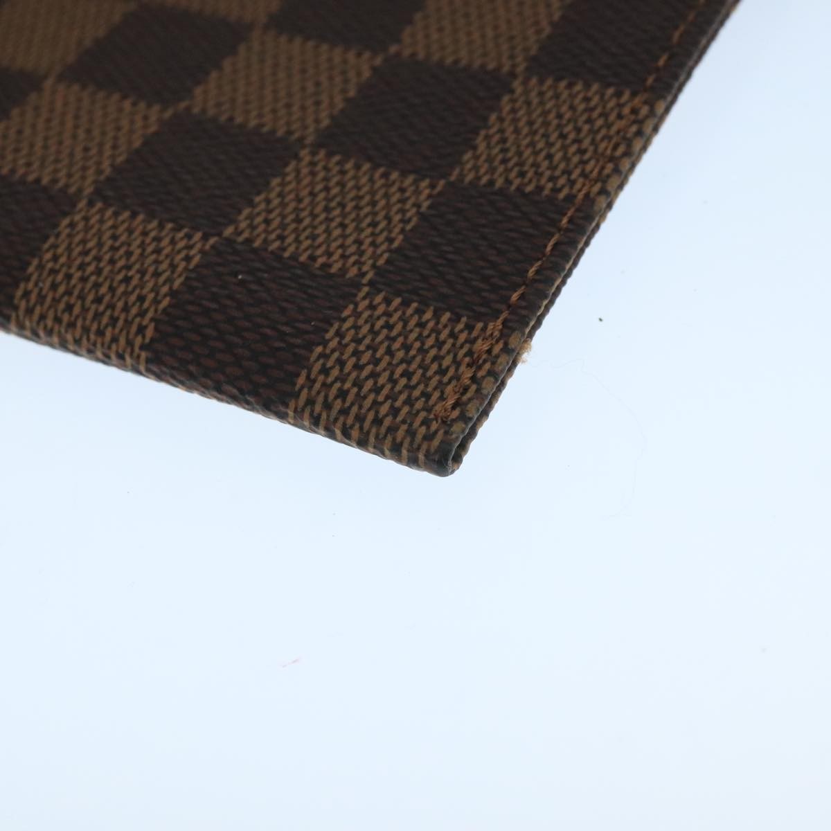 Louis Vuitton Clifton Pouch Damier Brown Canvas Clutche & Pouche Bag (Pre-Owned)