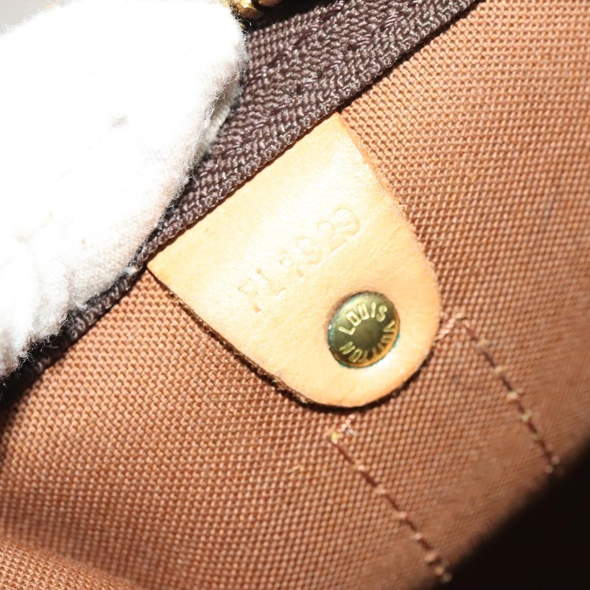 Louis Vuitton Keepall Bag Monogram Canvas Brown Canvas Travel Bag Bag (Pre-Owned)