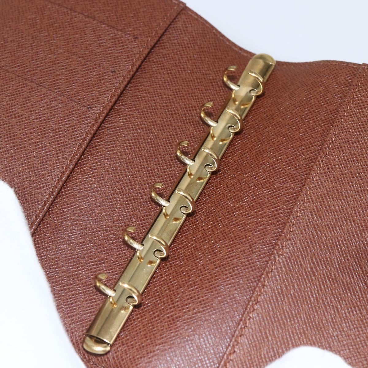Louis Vuitton Agenda Cover Monogram Panda Brown Canvas Wallets Accessory (Pre-Owned)