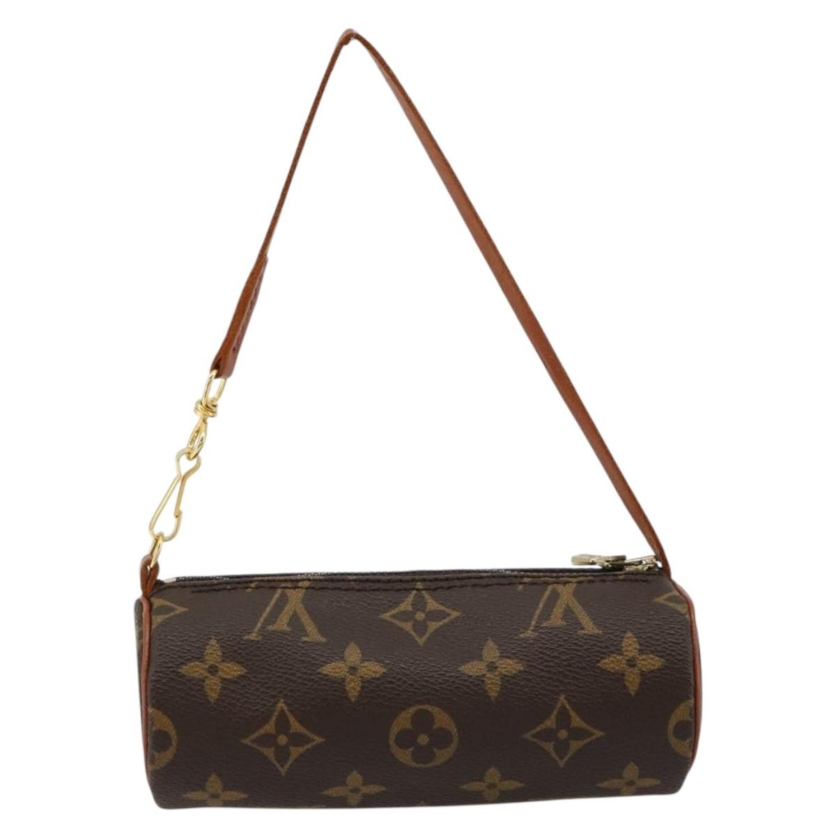Louis Vuitton Papillon Pochette Monogram Canvas Brown Canvas Clutche & Pouche Bag (Pre-Owned)