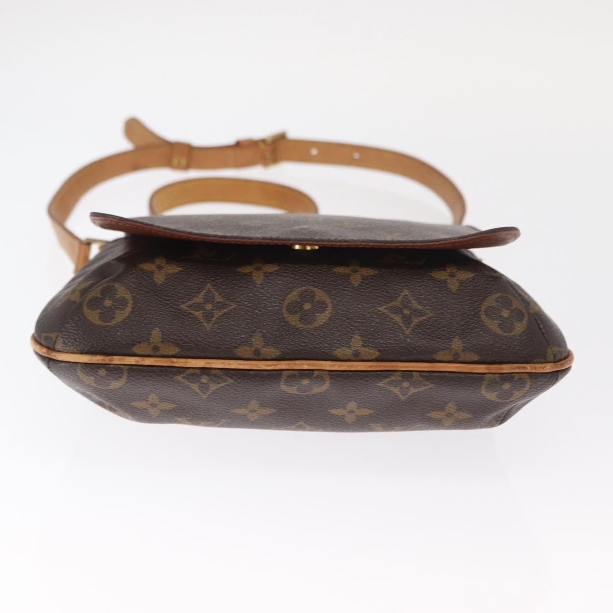 Louis Vuitton Musette Salsa Handbag Monogram Canvas Brown Canvas Shoulder Bag Bag (Pre-Owned)