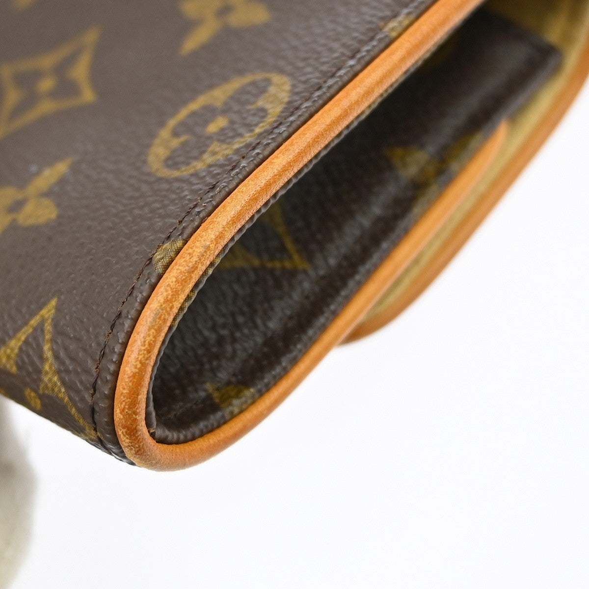 Louis Vuitton Twin Handbag Monogram Canvas Brown Canvas Clutche & Pouche Bag (Pre-Owned)
