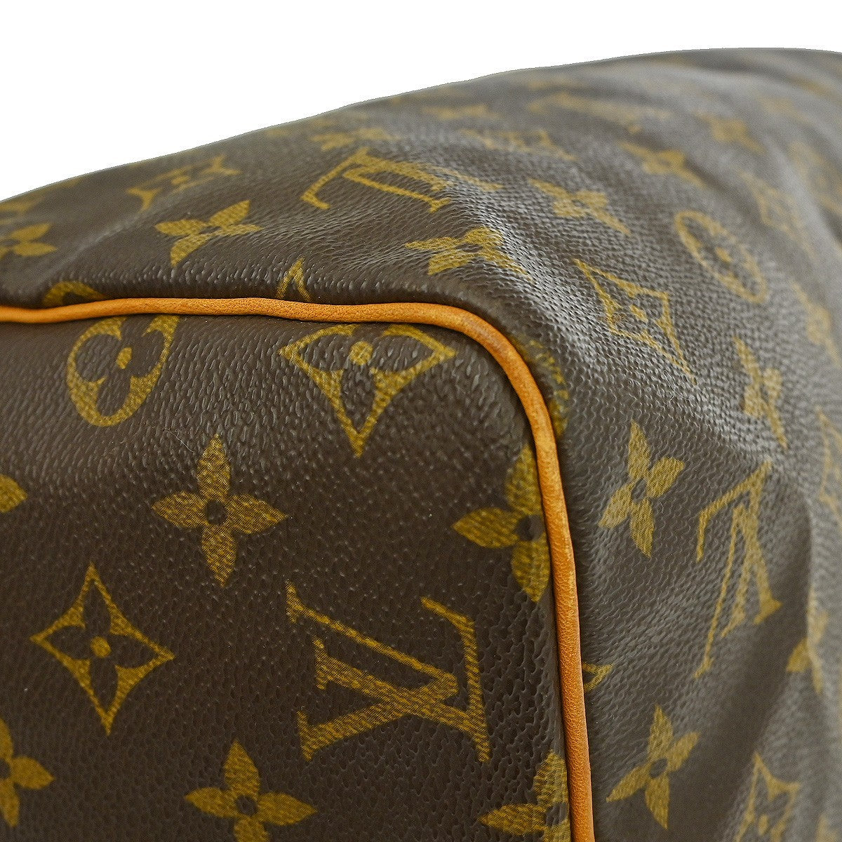 Louis Vuitton Speedy Handbag Monogram Canvas Brown Canvas Handbag (Pre-Owned)