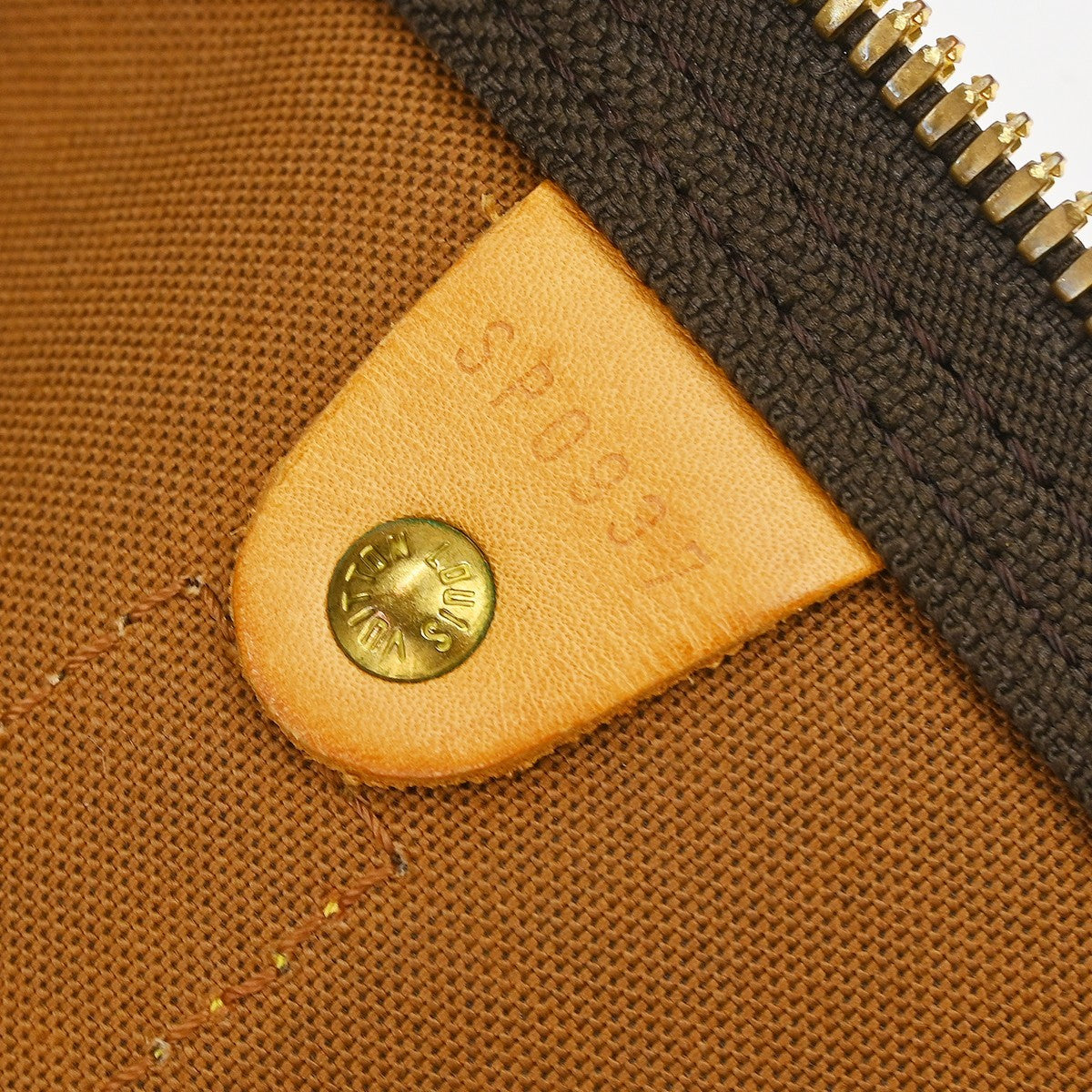 Louis Vuitton Keepall Bag Monogram Canvas Brown Canvas Travel Bag Bag (Pre-Owned)