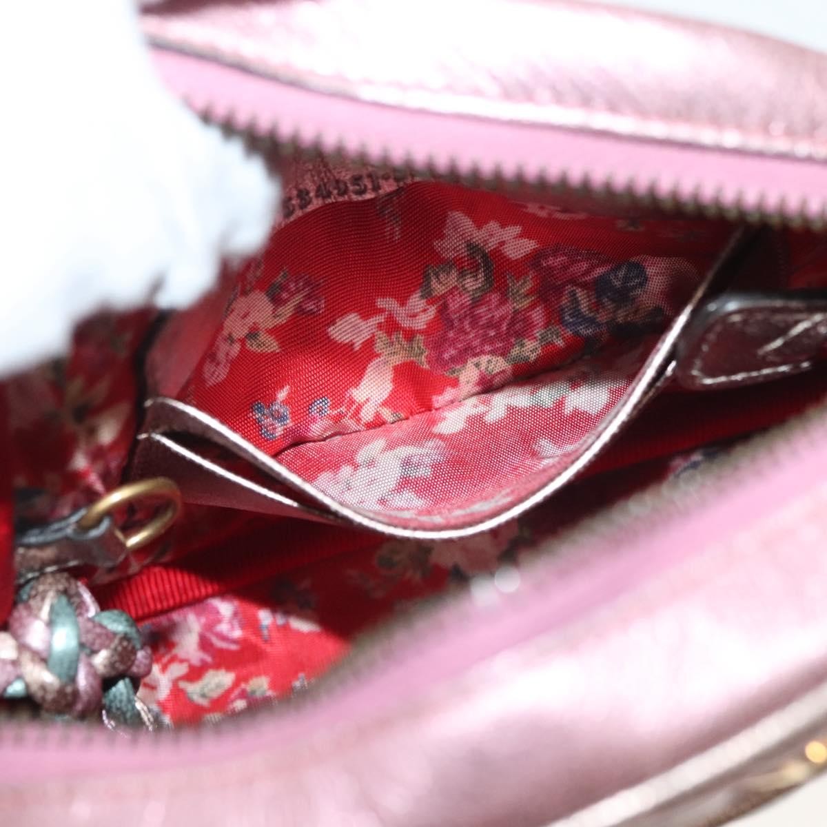 Gucci Trapuntata Camera Shoulder Bag Quilted Laminated Leather Multicolour Leather Shoulder Bag Bag (Pre-Owned)