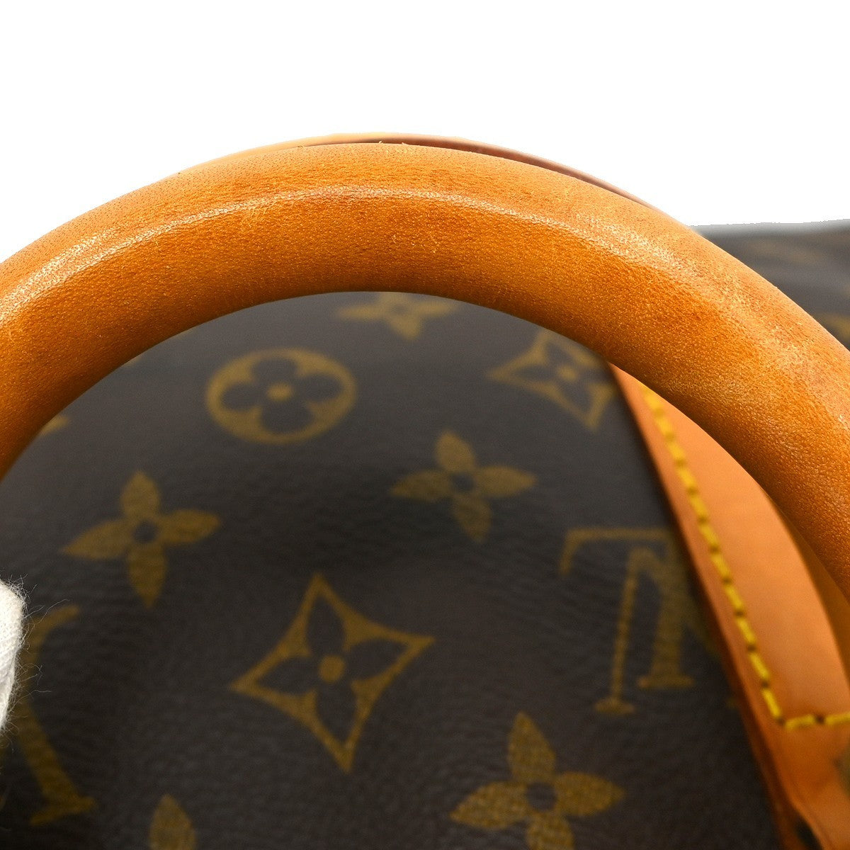 Louis Vuitton Keepall Bag Monogram Canvas Brown Canvas Travel Bag Bag (Pre-Owned)